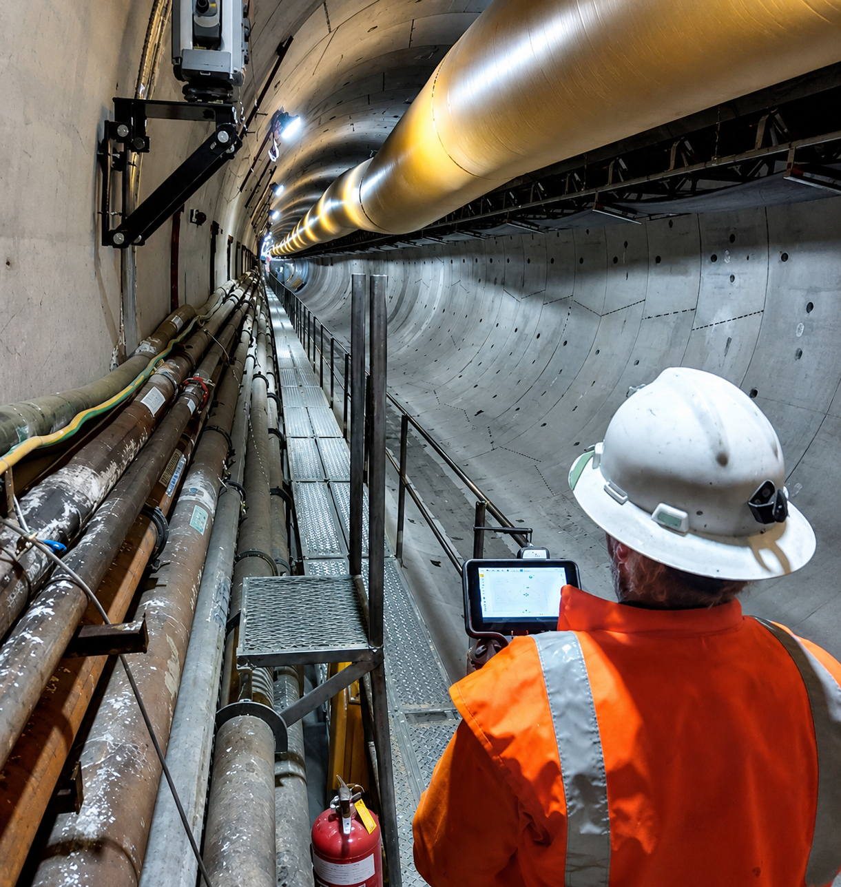 Track and structure survey monitoring